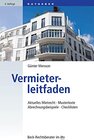 Buchcover Vermieterleitfaden: Aktuelles Mietrecht, Mustertexte, Abrechnungsbeispiele, Checklisten (Beck-Rechtsberater im dtv 51243