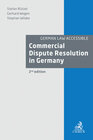 Buchcover Commercial Dispute Resolution in Germany