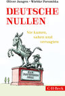 Buchcover Deutsche Nullen