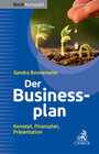 Buchcover Der Businessplan