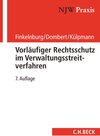 Buchcover Vorläufiger Rechtsschutz im Verwaltungsstreitverfahren