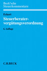 Buchcover Steuerberatervergütungsverordnung