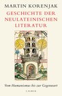 Buchcover Geschichte der neulateinischen Literatur
