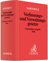 Buchcover Verfassungs- und Verwaltungsgesetze Gebundene Ausgabe 2016