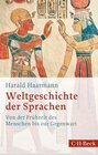 Buchcover Weltgeschichte der Sprachen