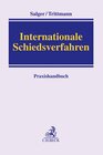 Buchcover Internationale Schiedsverfahren