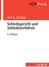 Buchcover Schiedsgericht und Schiedsverfahren