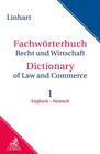 Buchcover Fachwörterbuch Recht und Wirtschaft Band 1: Englisch - Deutsch