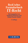 Buchcover Beck'sches Formularbuch IT-Recht