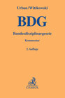 Buchcover Bundesdisziplinargesetz