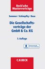 Buchcover Die Gesellschaftsverträge der GmbH & Co. KG