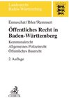 Buchcover Öffentliches Recht in Baden-Württemberg