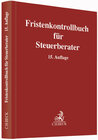 Buchcover Fristenkontrollbuch für Steuerberater