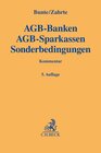 Buchcover AGB-Banken, AGB-Sparkassen, Sonderbedingungen