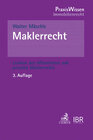 Buchcover Maklerrecht