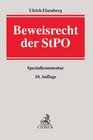 Buchcover Beweisrecht der StPO