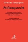 Buchcover Stiftungsrecht