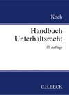 Buchcover Handbuch Unterhaltsrecht