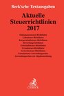 Buchcover Aktuelle Steuerrichtlinien 2017