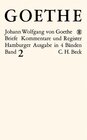 Buchcover Goethes Briefe und Briefe an Goethe Bd. 2: Briefe der Jahre 1786-1805
