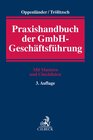 Buchcover Praxishandbuch der GmbH-Geschäftsführung