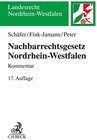 Buchcover Nachbarrechtsgesetz Nordrhein-Westfalen