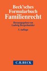 Buchcover Beck'sches Formularbuch Familienrecht