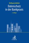 Buchcover Datenschutz in der Bankpraxis