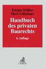 Buchcover Handbuch des privaten Baurechts