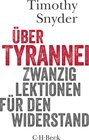 Buchcover Über Tyrannei