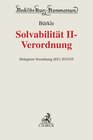Buchcover Solvabilität II-Verordnung