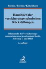 Buchcover Handbuch der versicherungstechnischen Rückstellungen