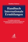 Buchcover Handbuch Internationale Ermittlungen