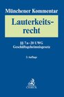 Buchcover Münchener Kommentar zum Lauterkeitsrecht Bd. 2: Besondere Fallgruppen und Rechtsgebiete, §§ 7a-20 UWG