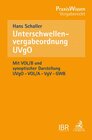 Buchcover Unterschwellenvergabeordnung (UVgO)