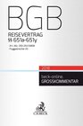 Buchcover BGB Reisevertrag