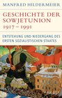 Buchcover Geschichte der Sowjetunion 1917-1991