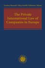 Buchcover The Private International Law of Companies in Europe