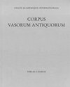 Buchcover Corpus Vasorum Antiquorum Deutschland Bd. 101: München Band 19