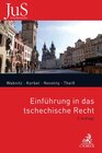 Buchcover Einführung in das tschechische Recht