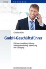 Buchcover GmbH-Geschäftsführer