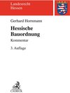 Buchcover Hessische Bauordnung (HBO)