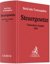 Buchcover Steuergesetze Gebundene Ausgabe 2018