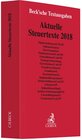 Buchcover Aktuelle Steuertexte 2018