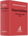 Buchcover Steuerrichtlinien Gebundene Ausgabe 2018