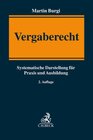 Buchcover Vergaberecht