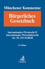 Buchcover Münchener Kommentar zum Bürgerlichen Gesetzbuch Bd. 13: Internationales Privatrecht II, Internationales Wirtschaftsrecht