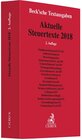 Buchcover Aktuelle Steuertexte 2018