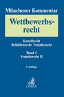 Buchcover Münchener Kommentar zum Wettbewerbsrecht Bd. 4: Vergaberecht II
