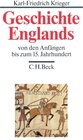 Buchcover Geschichte Englands Bd. 1: Von den Anfängen bis zum 15. Jahrhundert